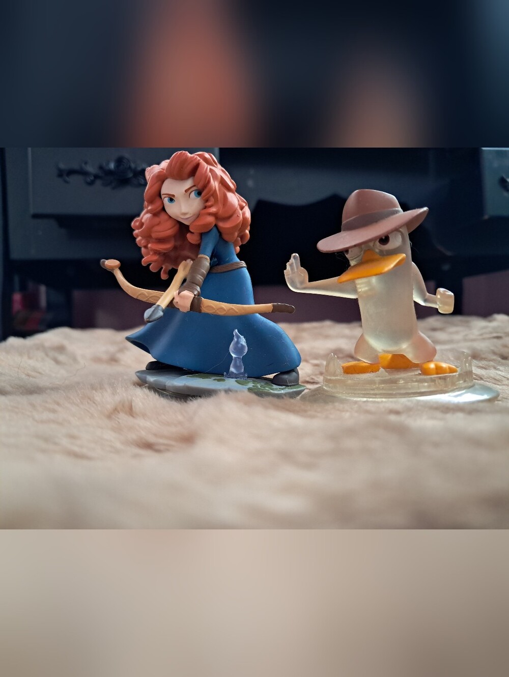 Disney Infinity Agent P (Crystal Perry) & Merida (Brave) Playable Character Set